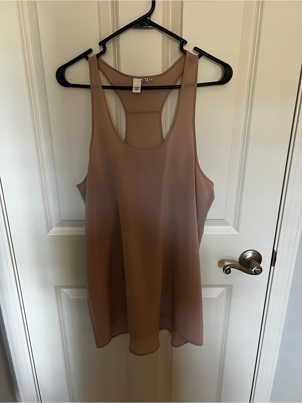 Abound Blush Pink Tan Racerback Tank Top